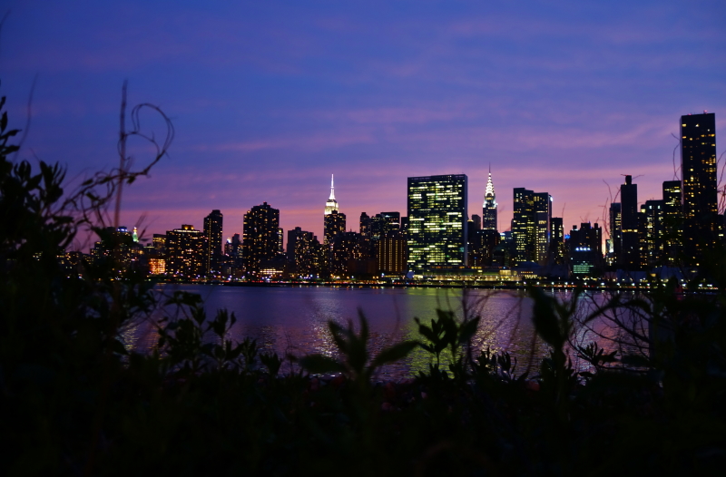 NY nightscape